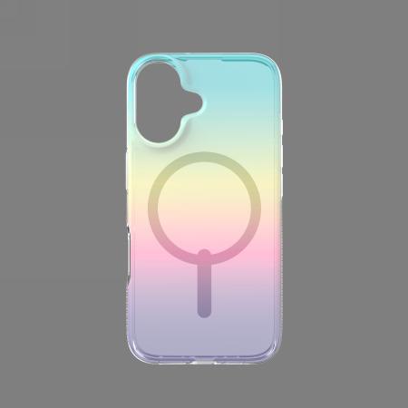 Actual product image Zagg Milan Snap MagSafe iPhone 16 Case - Iridescent (Apple iPhone 16)