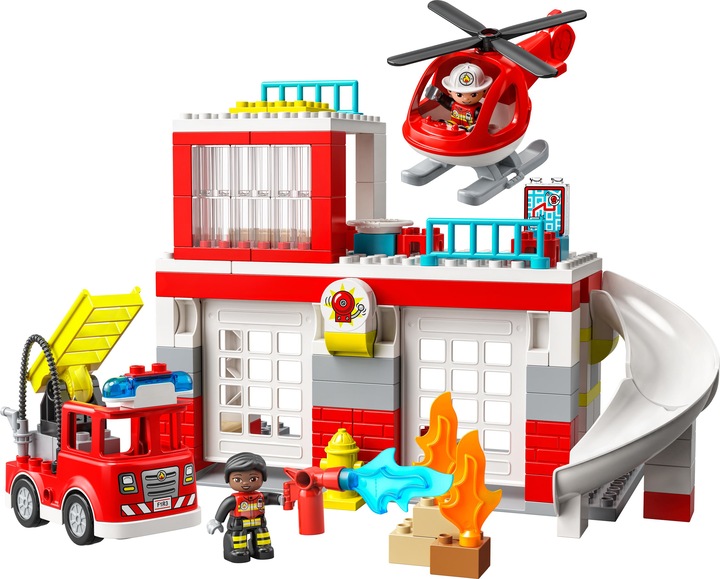 Immagine prodotto LEGO Stazione dei pompieri con elicottero (10970)