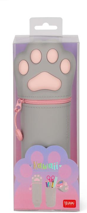 Produktbild Legami Kawaii 2-in-1 Silicone Pencil Case Katze, Federmäppchen, Mäppchen, Stiftehalter, KA0022
