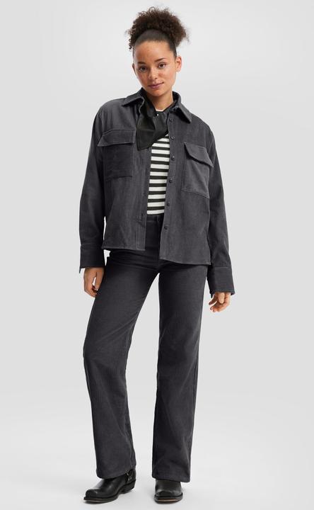 Immagine prodotto s.Oliver Bluse Cord-Overshirt mit Brusttaschen (38)