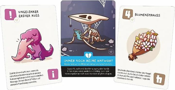 Actual product image Unstable Games TTUD0013 - Happy Little Dinosaurs - Disastrous Dates (German, 2 - 4 Players)