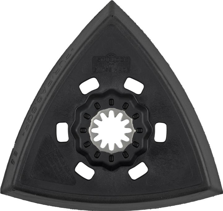 Actual product image wolfcraft 1 Delta adhesive sanding plate, SL, 95 mm