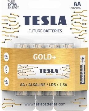 Actual product image Tesla - baterie AA GOLD+, 4ks, LR06 (4 pcs., AA, 2700 mAh)