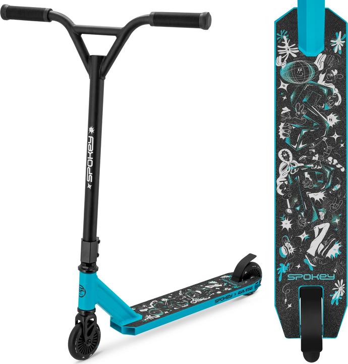 Actual product image Spokey Trippy Stunt Scooter