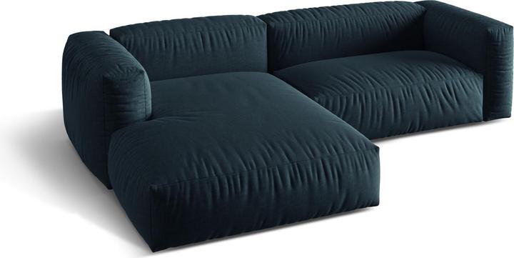 Image du produit Micadoni Canapé D'Angle Gauche Modulaire, "Martina", 2 Places, 283x176x75 Fabriqué en Europe (Canapé modulaire, Canapé d'angle)