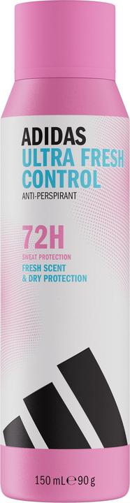 Adidas Ultra Fresh Control Anti Transpirant Deo Spray Female 150 ml (Spray, 150 ml)