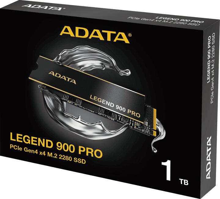 Actual product image Adata SSD 1.0TB LEGEND 900 PRO M.2 PCI4 (1000 GB, M.2 2280)
