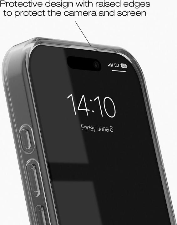 Actual product image iDeal Of Sweden Magsafe Designer Hard Cover Tinted Black (Apple iPhone 16 Pro Max)