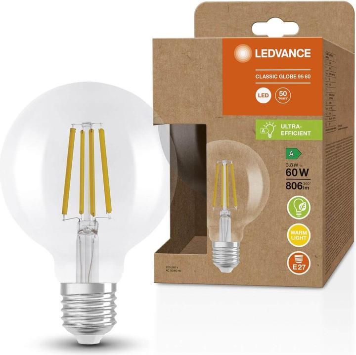 Produktbild Ledvance LED-Globelampe (E27, 806 lm, 1x)