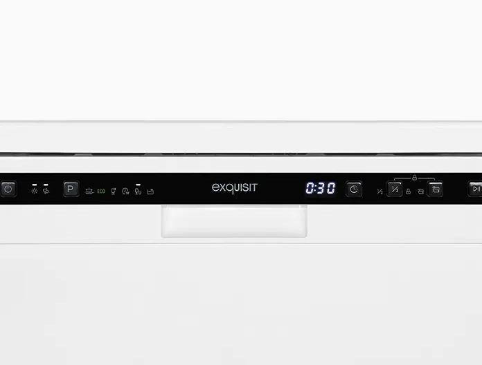 Produktbild Exquisit GSP6312-030D weiss, Geschirrspüler (Standgerät)