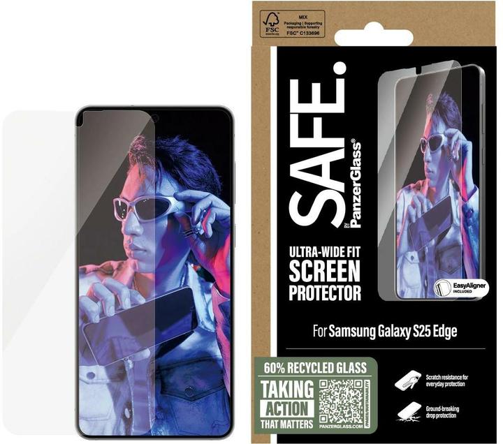 Immagine prodotto PanzerGlass Protettore ultra ampio (1 pz., Samsung Galaxy S25 Edge)