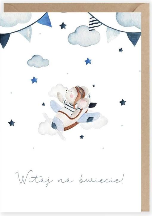 Actual product image Cardie Geburtstagskarte für Jungen K103 (1 pcs.)