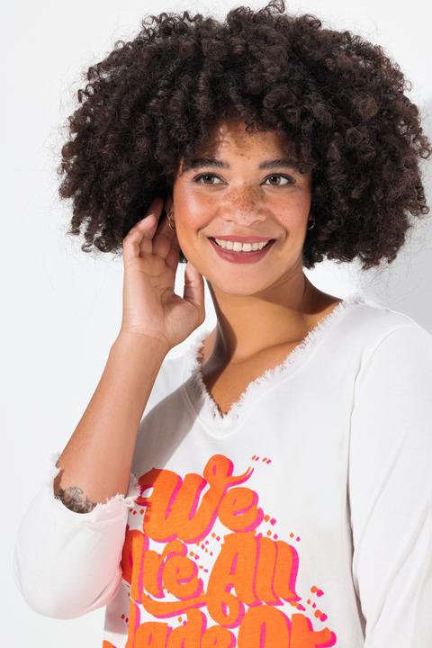 Immagine prodotto Angel of Style T-Shirt, A-Linie, Statement-Druck, offenkantig (58)