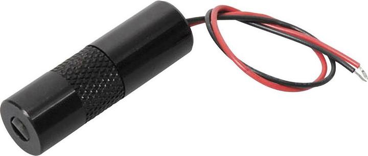Actual product image Picotronic Laser module line red 5 mW LC650-5-3-F 14x45