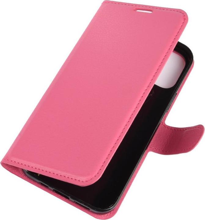 Actual product image Cover-Discount iPhone 12 / 12 Pro - Leather case cover pink (Apple iPhone 12 Pro, Apple iPhone 12)