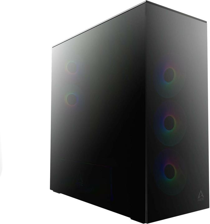Produktbild Arctic Cooling PC-Gehäuse ACPCC00018A Black Mirror, Unterstützte (ATX)