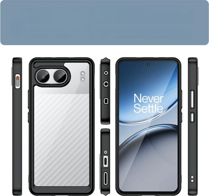Produktbild Cover-Discount OnePlus Nord 4 - Schützende Acryl-Handyhülle mit erhöhtem Rand (OnePlus Nord 4)