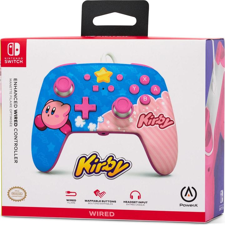 Actual product image PowerA Enhanced Wired Controller Kirby (Switch)