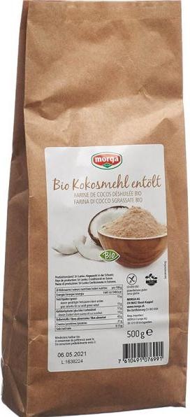 Image du produit Morga Farine de noix de coco (500 g)
