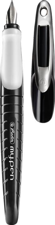 Immagine prodotto Herlitz MY.PEN - Penna stilografica (Bianco/Nero, 1 x)