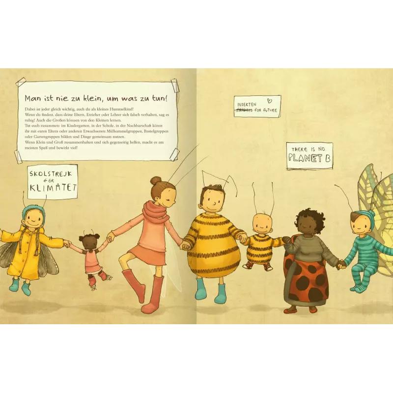 Thumbnail - Die kleine Hummel Bommel schützt die Umwelt, Kinderbücher von Maite Kelly, Joëlle Tourlonias, Britta Sabbag