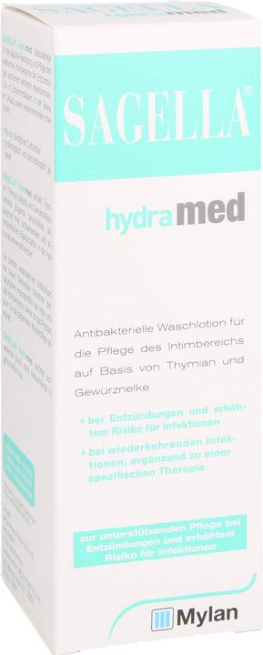 Actual product image Sagella Hydramed (Intimate washing lotion, 250 ml)