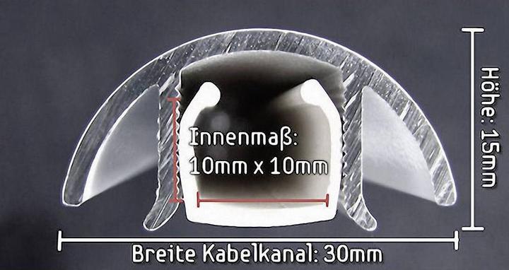 Produktbild Alunovo Mini Design Kabelkanal (Kabelkanal, 80 cm)