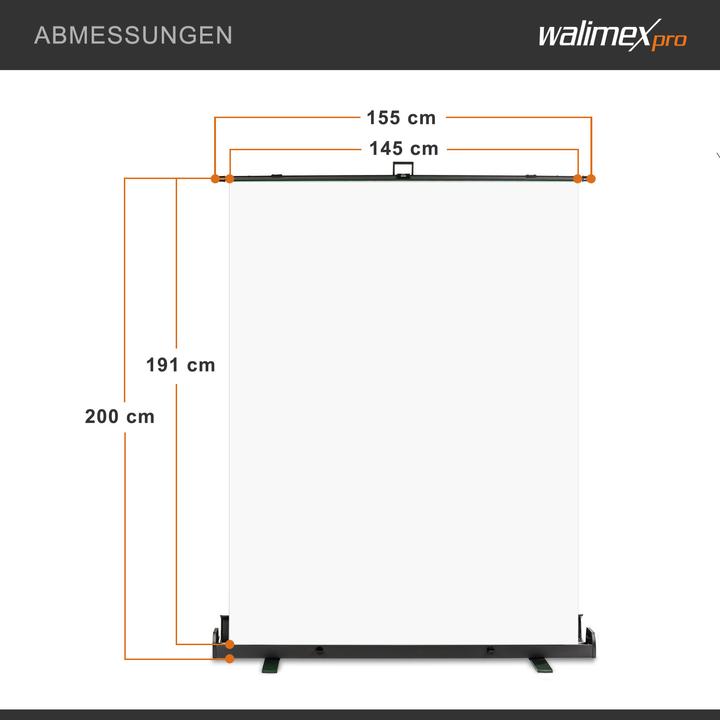 Produktbild Walimex pro pro Roll-up Panel (157 cm, 200 cm)