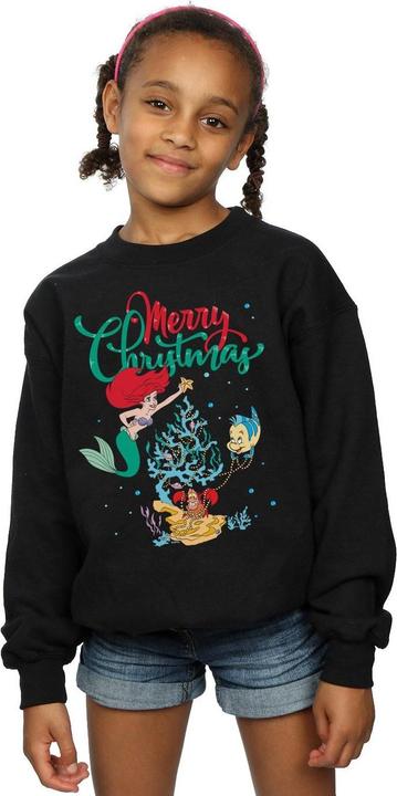 Immagine prodotto Disney Princess Ariel Merry Christmas Felpa Ragazze (104)