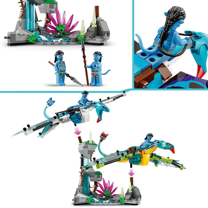 Actual product image LEGO Jakes und Neytiris erster Flug auf einem Banshee (75572, LEGO Rare Sets)