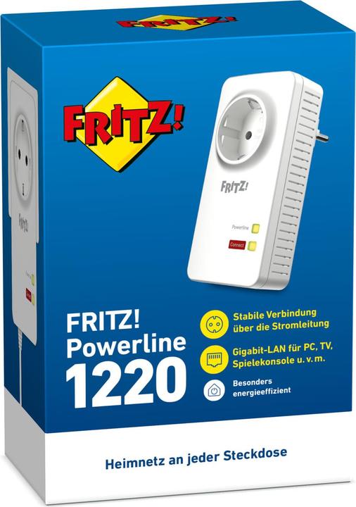 Produktbild FRITZ! Powerline 1220 (1200 Mbit/s)