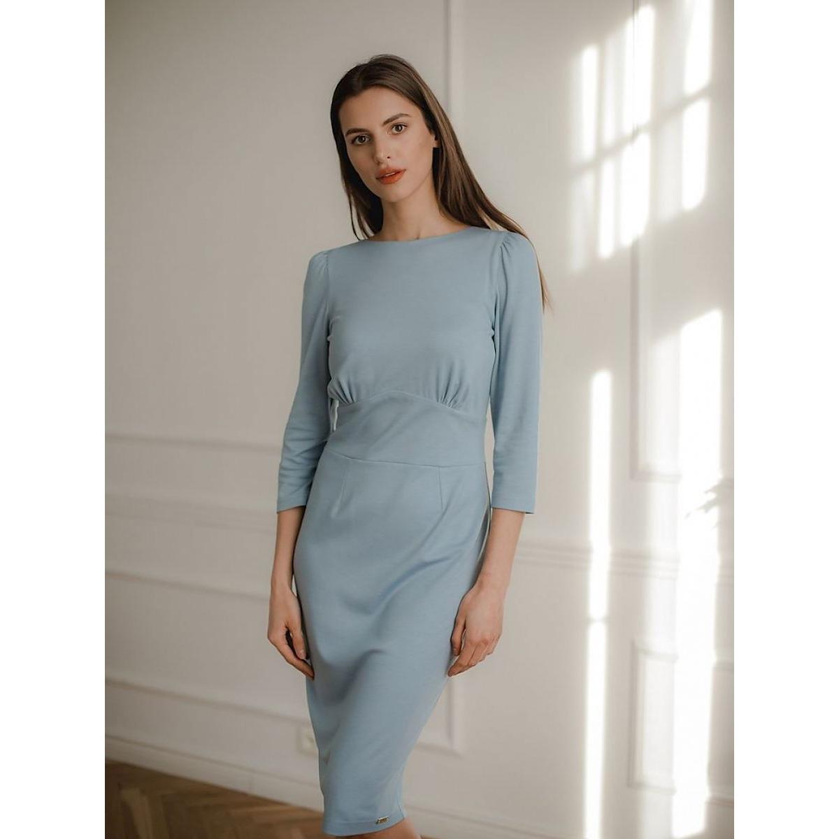 Thumbnail - Lenitif, Damen, Kleider, Cocktailkleid, Blau, (XL)