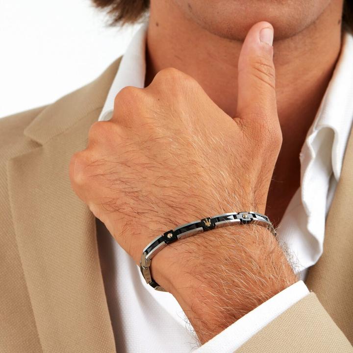 Image du produit Maserati Armband (19 cm, Acier inoxydable, Céramique)