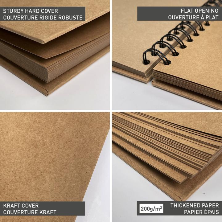 Image du produit Clairefontaine Carnets de notes créatifs (24 x 32 cm)