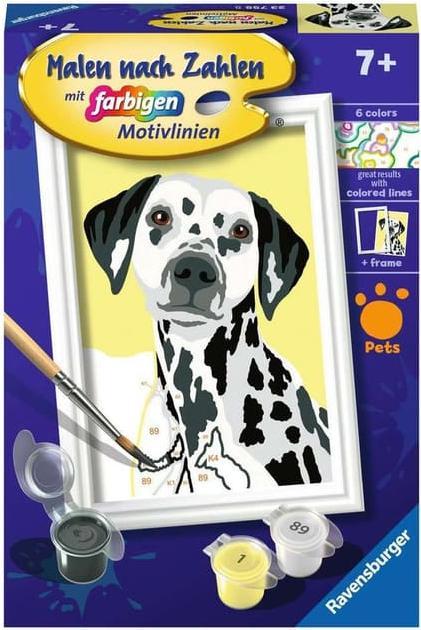 Actual product image Ravensburger Painting by numbers 23755 - Cute dog - Children aged 7 and over