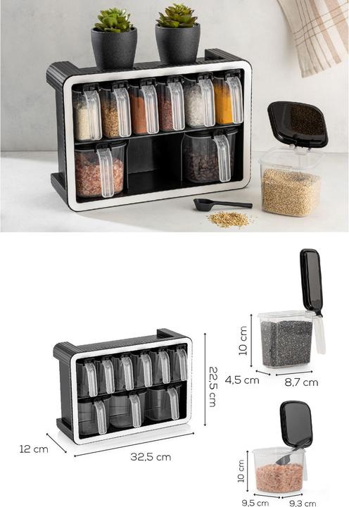 Productafbeelding Hermia Spice Jar Set (0.25 l)