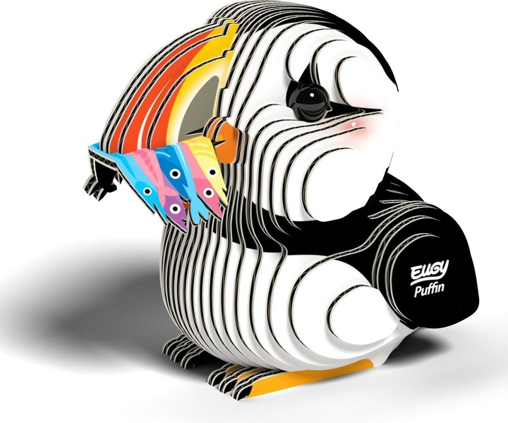 Produktbild Eugy 3D Bastelset Papageientaucher(MQ6)