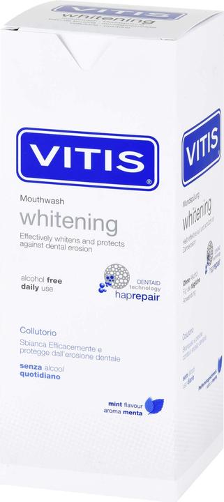Actual product image Dentaid VITIS Whitening Mouthwash 500 ml (500 ml, Mouthwash)