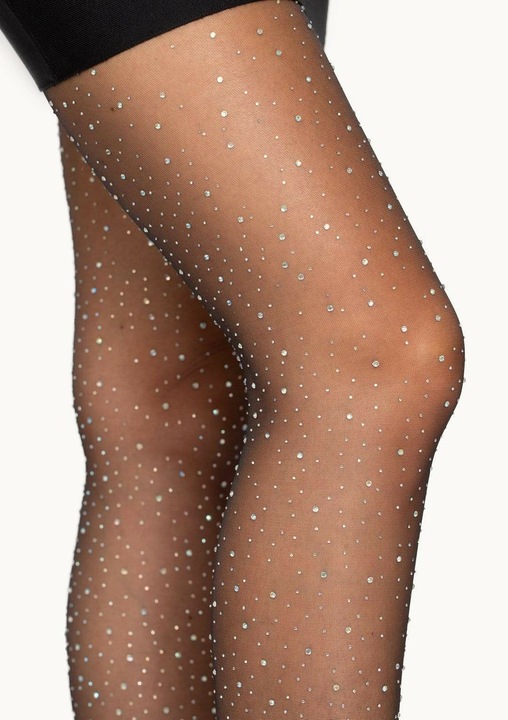 Actual product image Leg Avenue Sheer Rhinestone (One size)