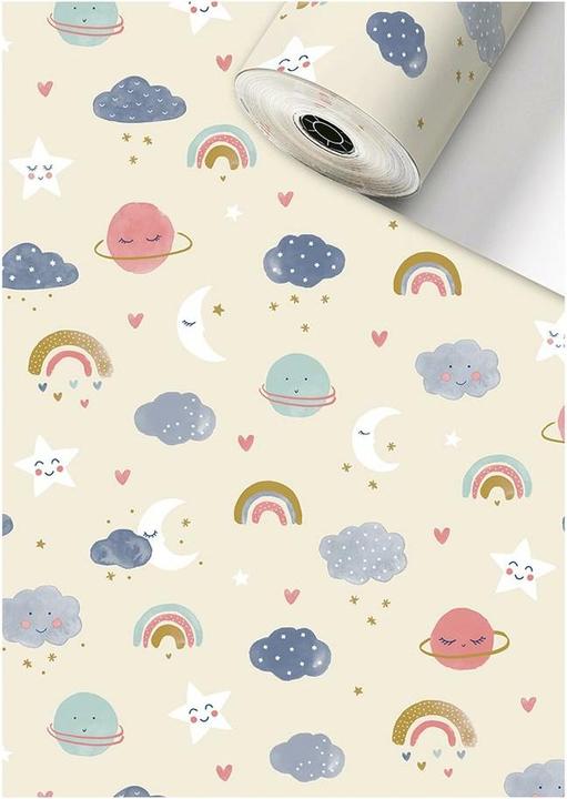 Actual product image Stewo Wrapping Paper 0.5x250m Hiroko beige