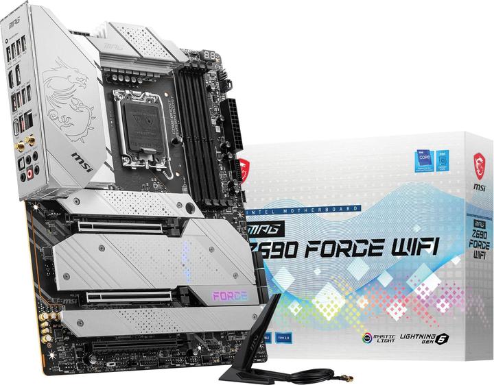 Produktbild MSI MPG Z690 Force Wifi (LGA 1700, Intel Z690 (DDR5), ATX)