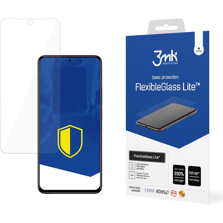 3MK hybrid glass Flexible 2.5D Lite for Xiaomi Redmi Note 11S 4G (1 Stück, Xiaomi Redmi Note 11S), Smartphone Schutzfoli...