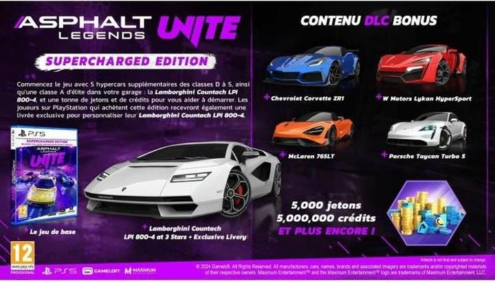 Produktbild Maximum Games Asphalt Legends Unite - Supercharged Edition /PS5 (PS5, EN)