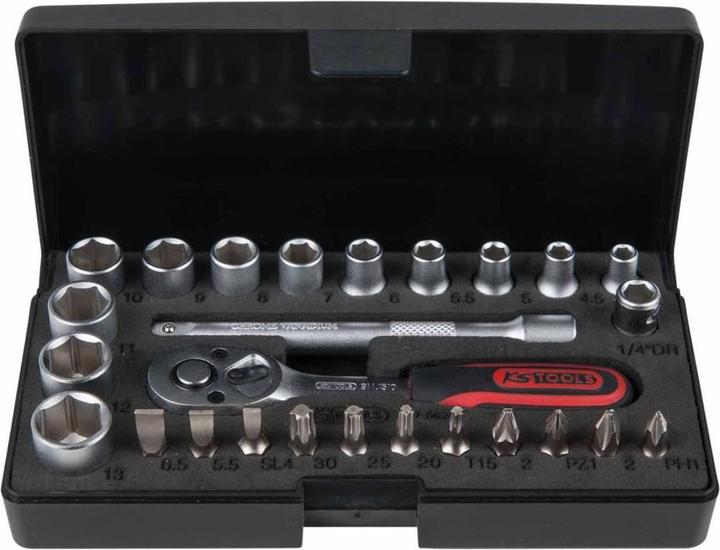 Image du produit KS Tools Jeu de clés à douille (13 mm, 10 mm, 11 mm, 12 mm, 7 mm, 6 mm, 5 mm, 8 mm, 9 mm, 4 mm)