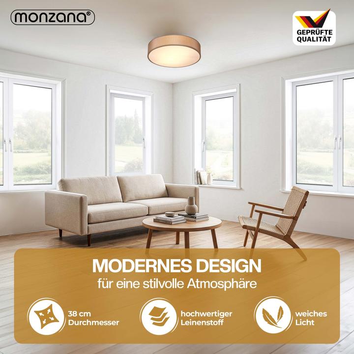 Image du produit Monzana Plafonnier (E27)