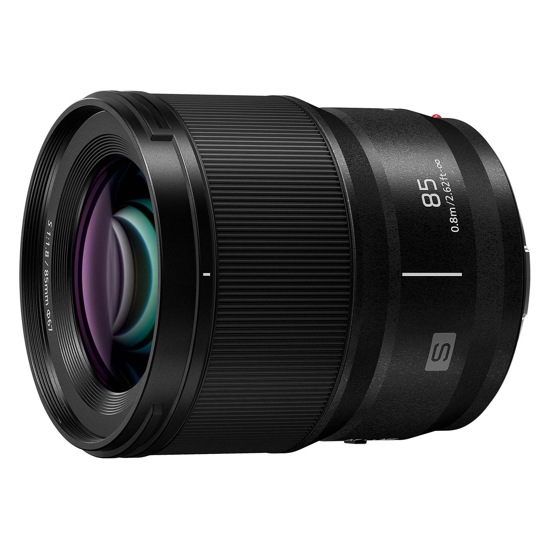 Panasonic Lumix S 85mm f/1.8 (Leica L, Vollformat), Objektiv, Schwarz