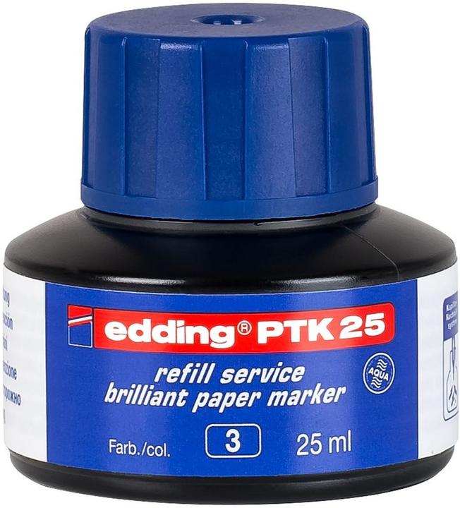 Image du produit Edding Recharge 25ml, bleu (Dispositif de recharge, Bleu)