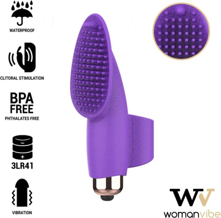 Actual product image Womanvibe Finger vibrator "Aisha