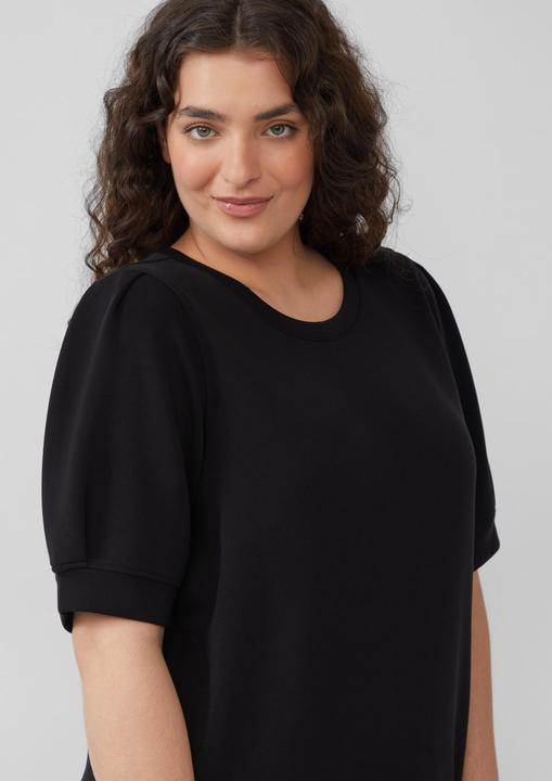 Actual product image S.Oliver Kleid Kurzes Scuba-Kleid mit Puffärmeln (52)