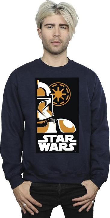 Produktbild Star Wars Stormtrooper Art Poster Sweatshirt (L)